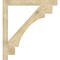 Ekena Millwork Merced Block Rough Sawn Bracket, Douglas Fir, 4"W x 44"D x 48"H BKT04X44X48MRC05RDF - alternate 2